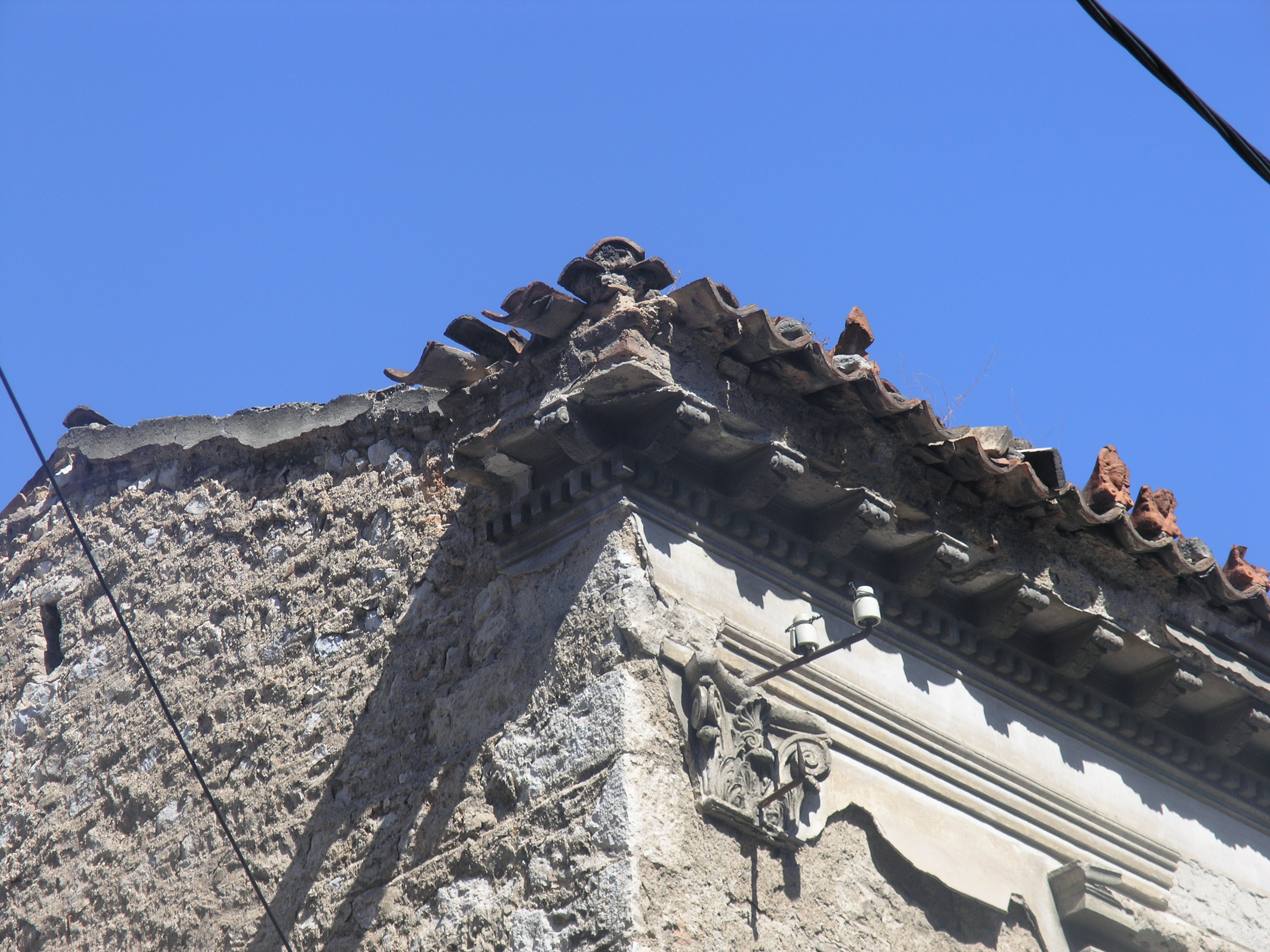 Detail of cornice