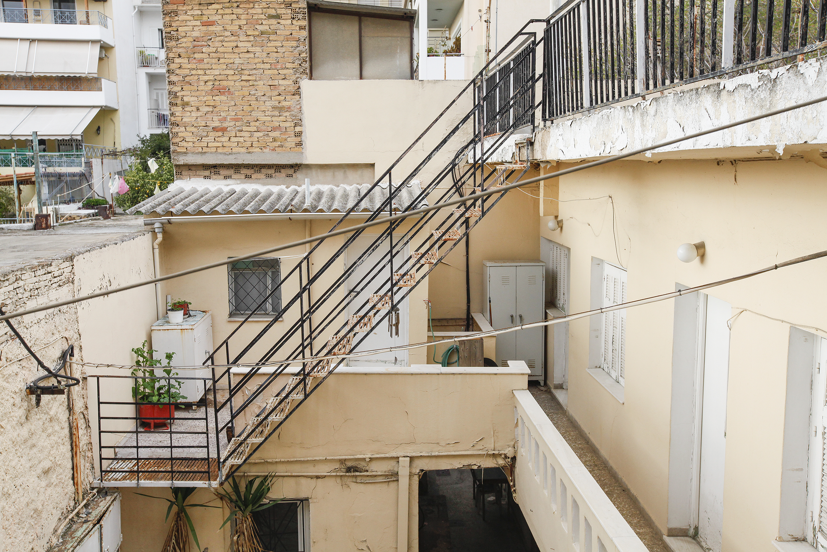 Άποψη βοηθητικού κτίσματος