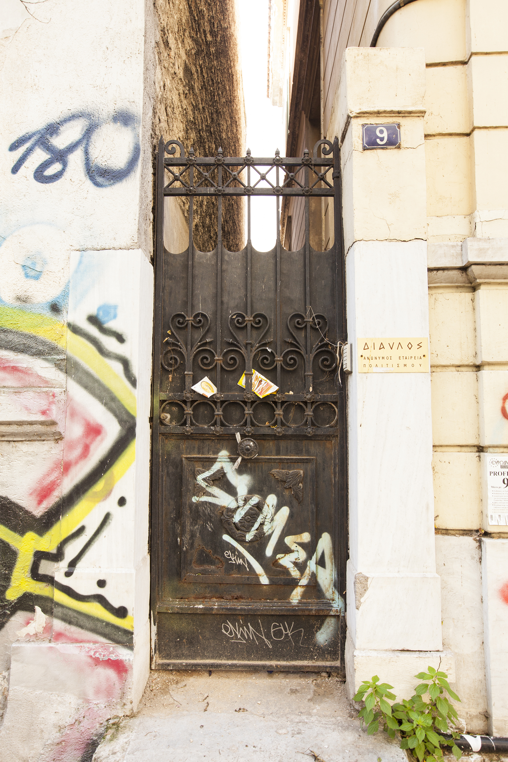 General view of yard door