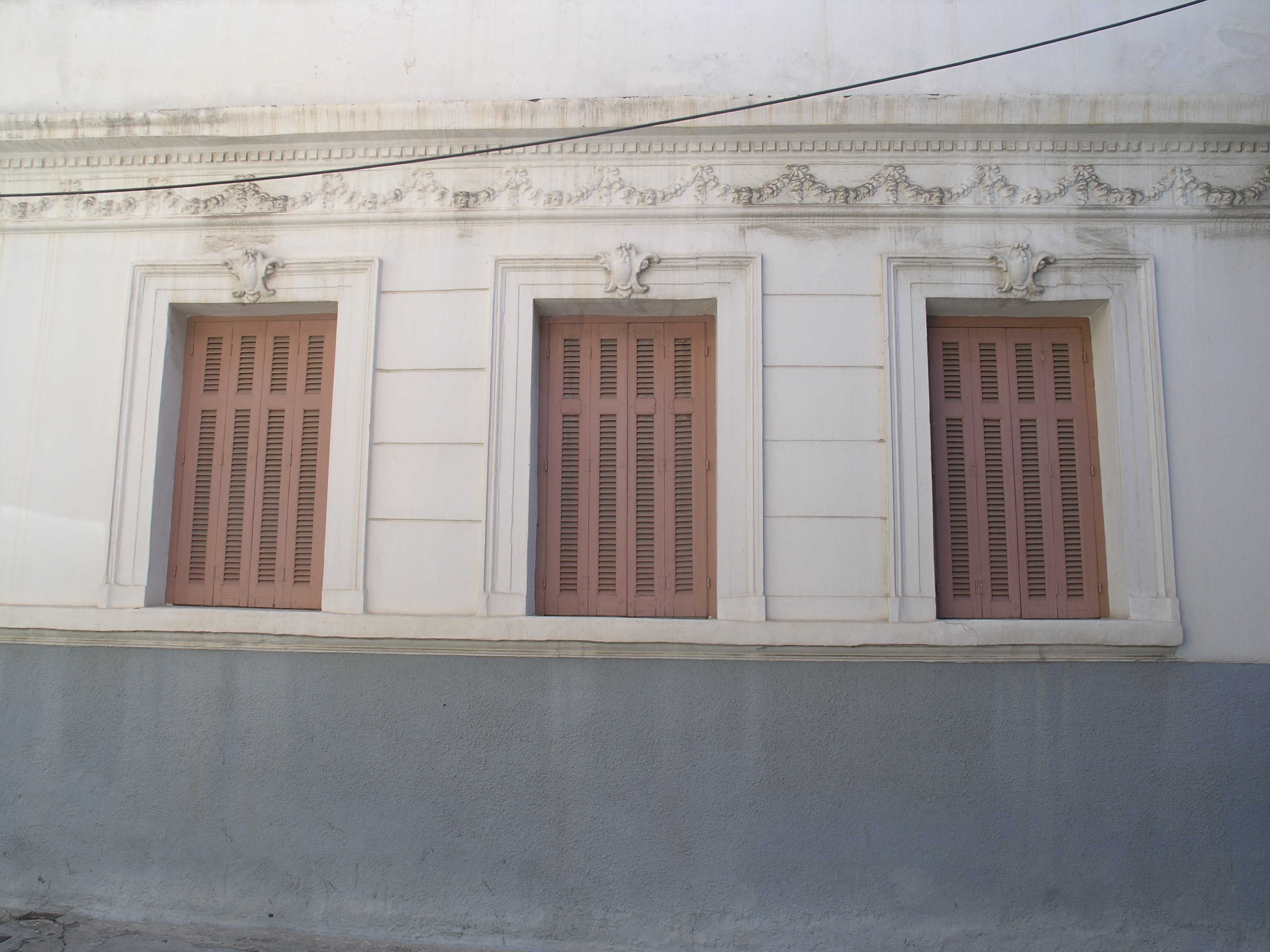 View of the windows