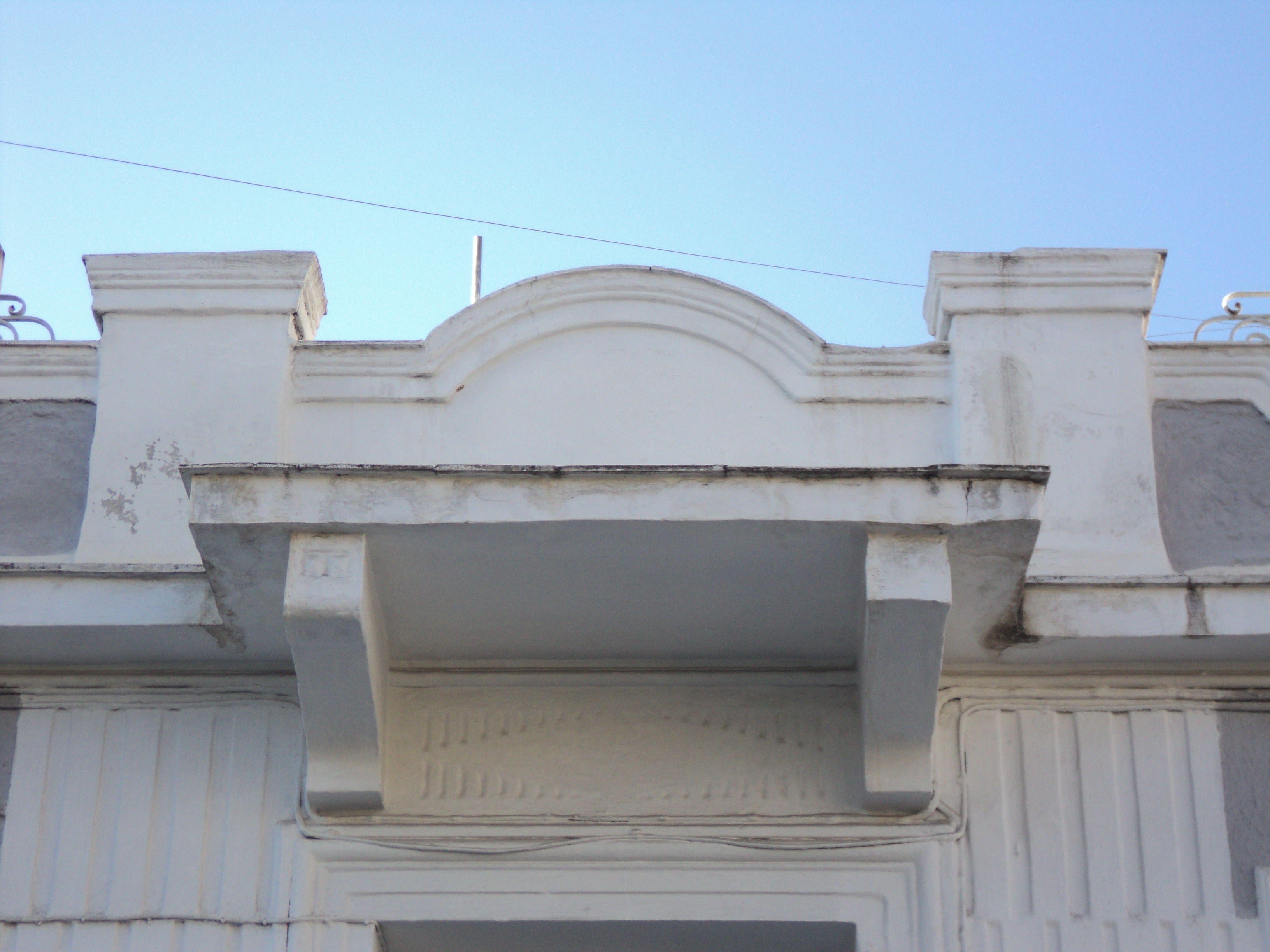 Parapet detail