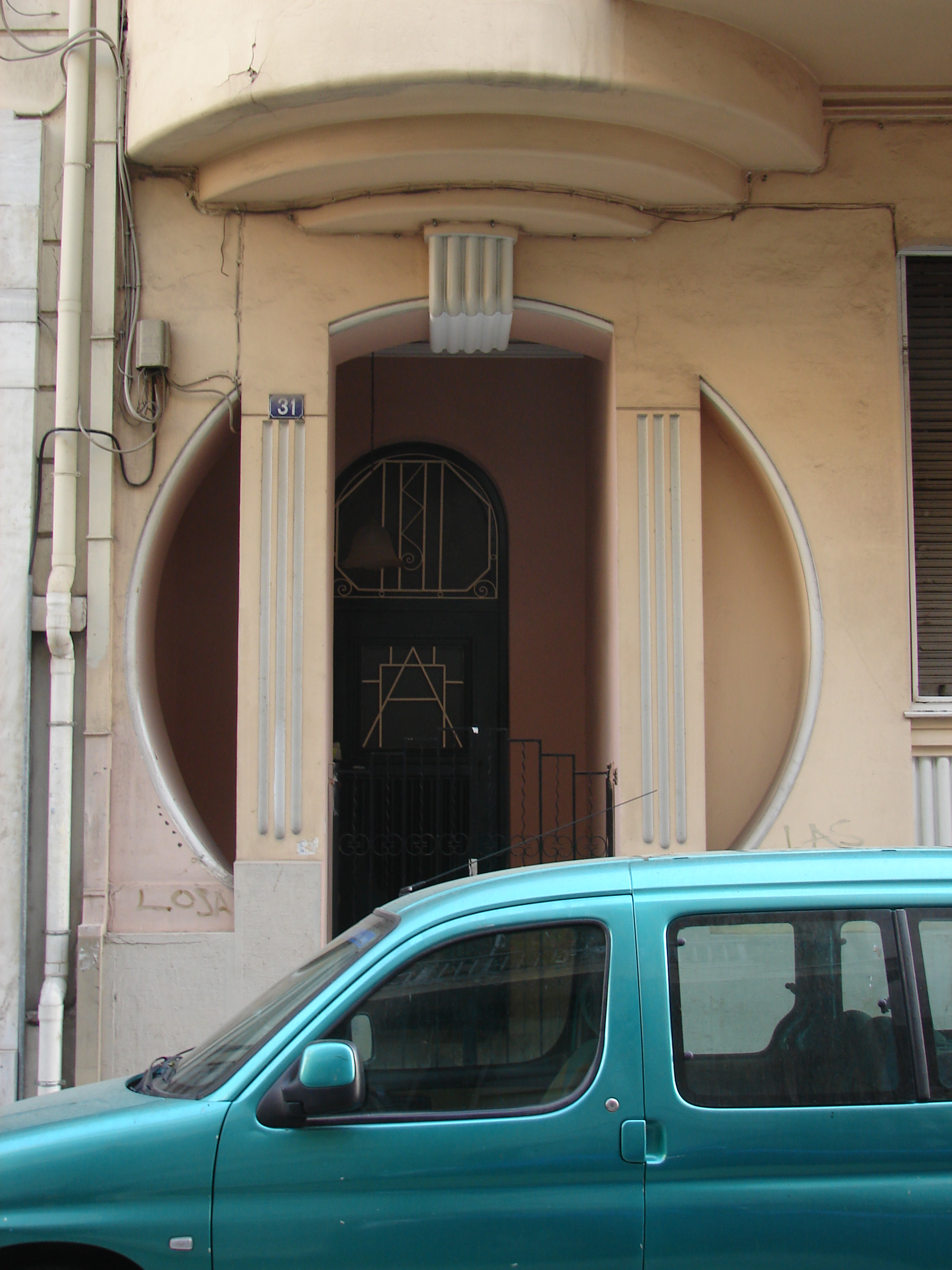 Entrance door