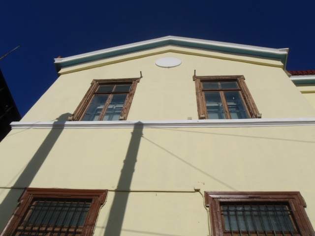 Λεπτομέρεια όψης επί της οδού Λεωφόρου Αμαλίας