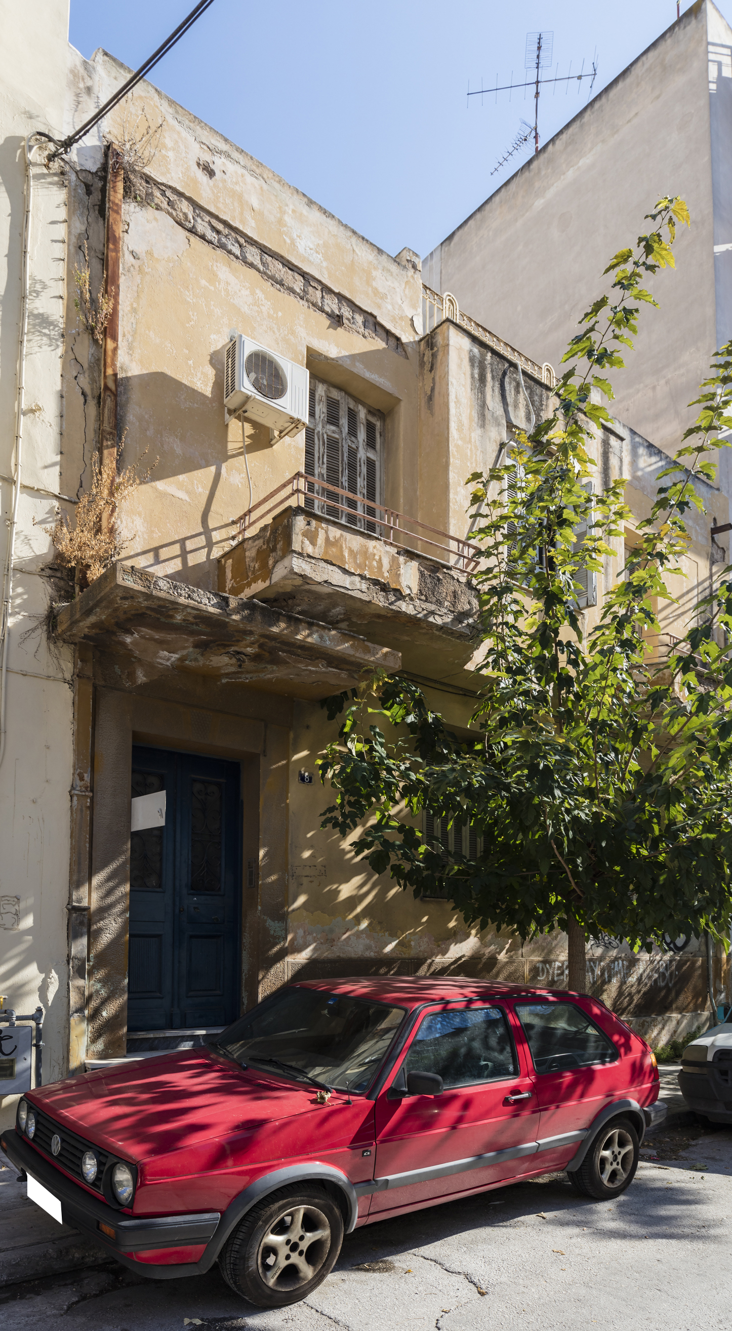 View of the main façade