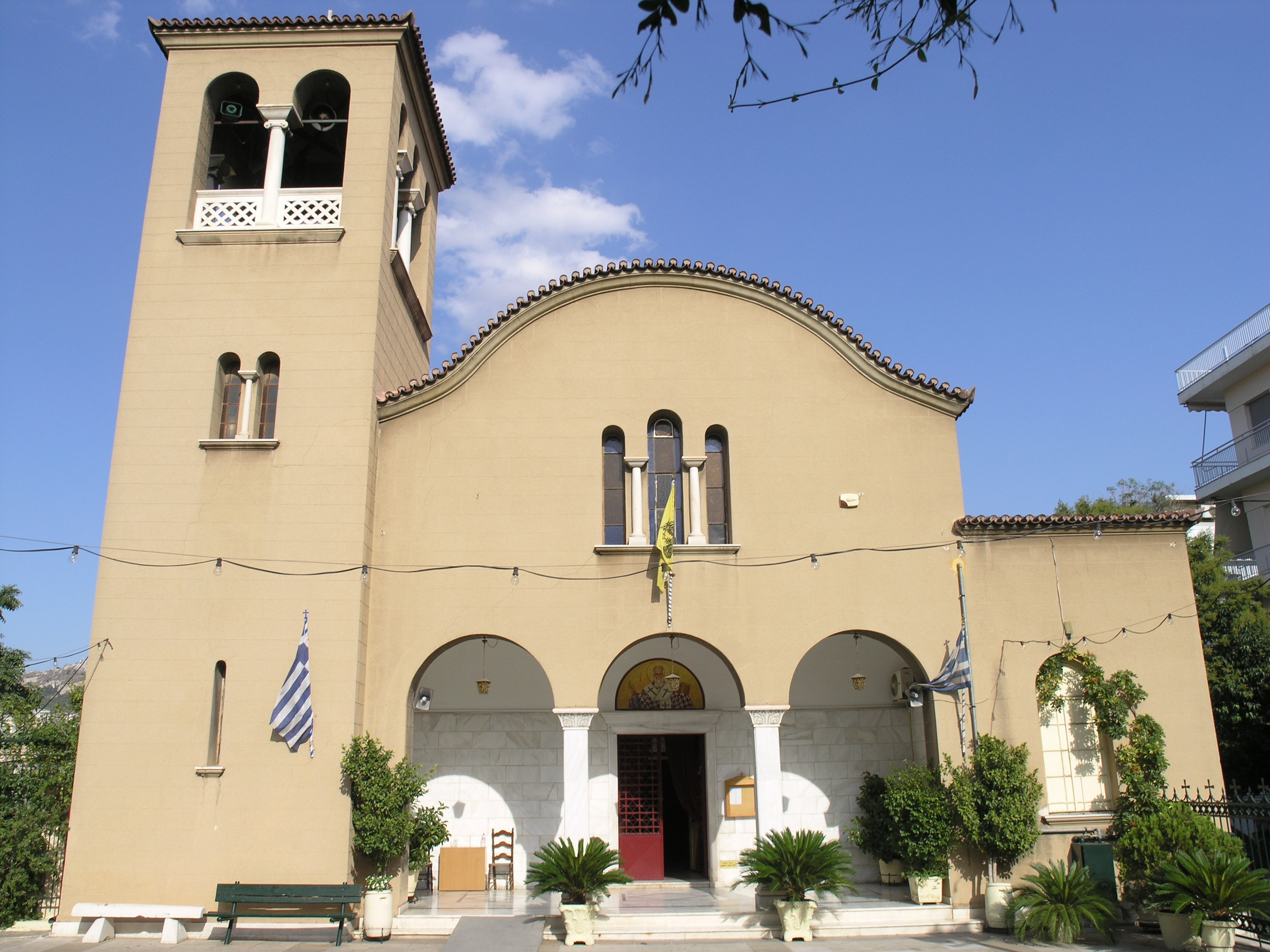 Γενική κύριας όψης από την αυλή (2015)