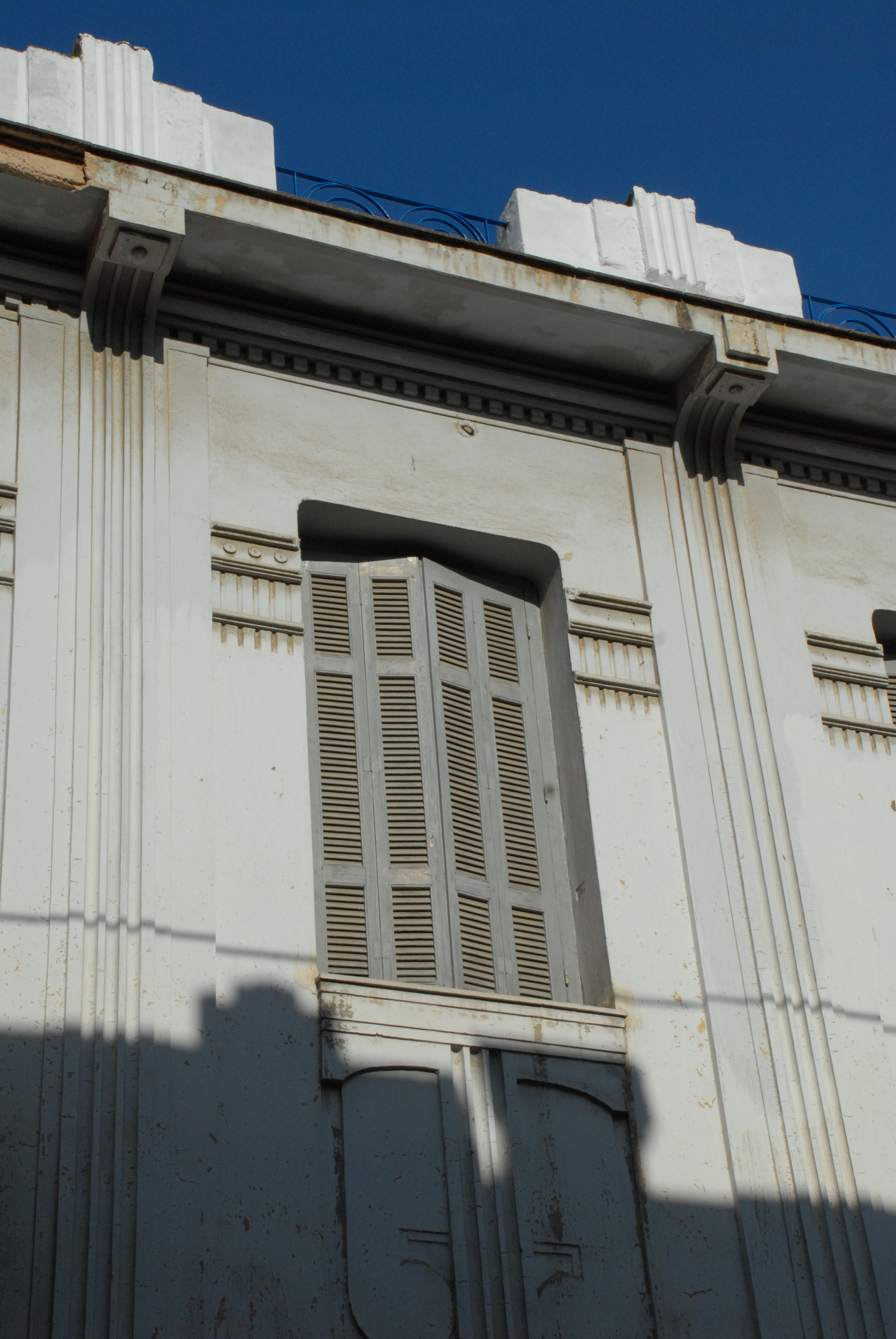 View of window opening and detail of decoration  (2013)