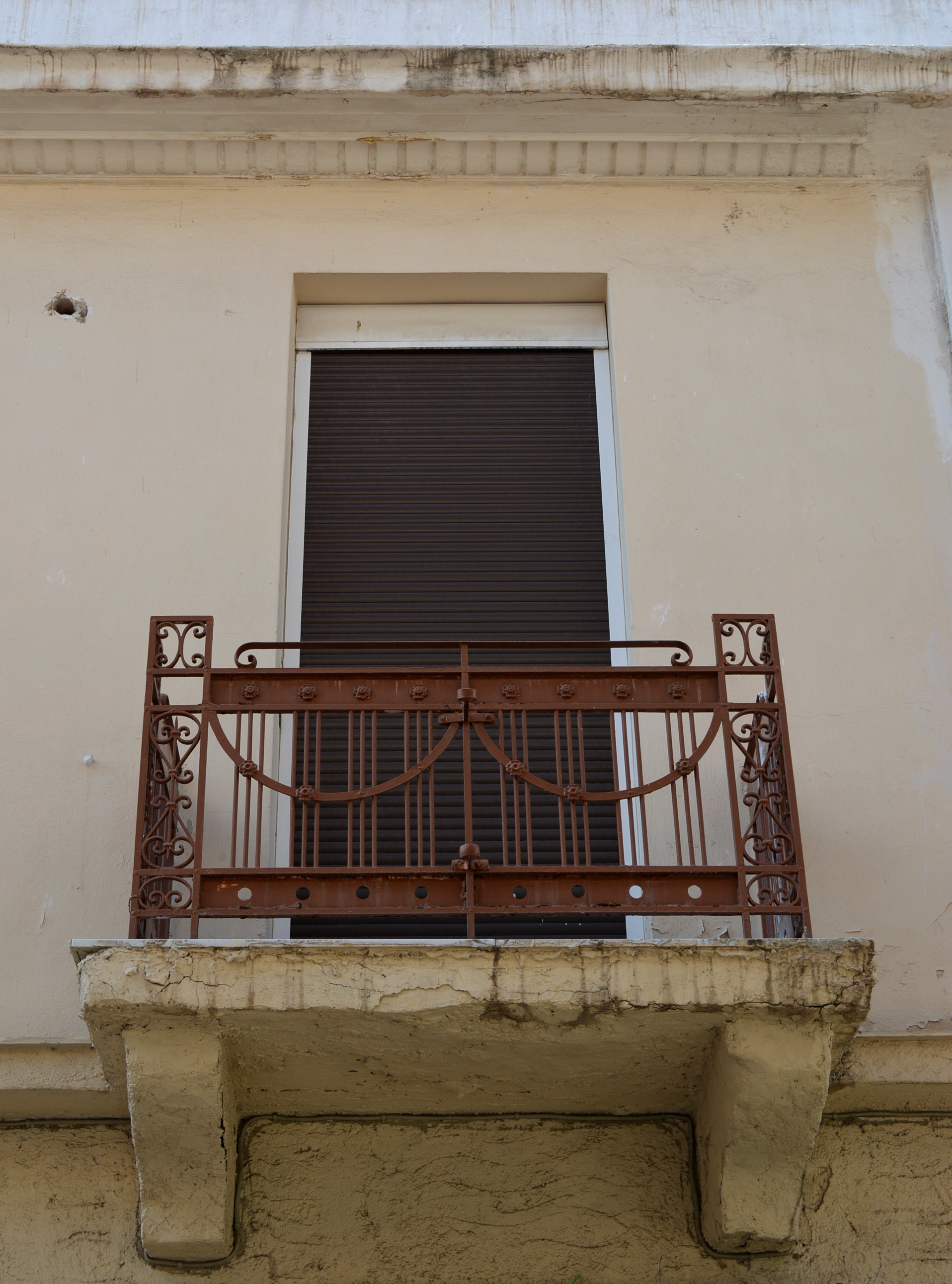 View of the balcony