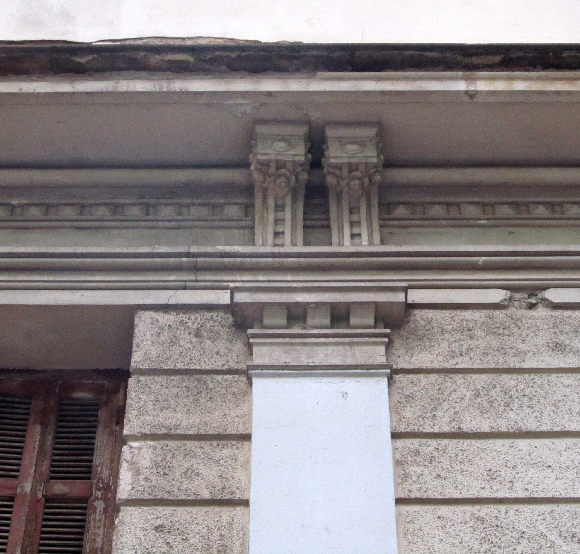 Detail of façade