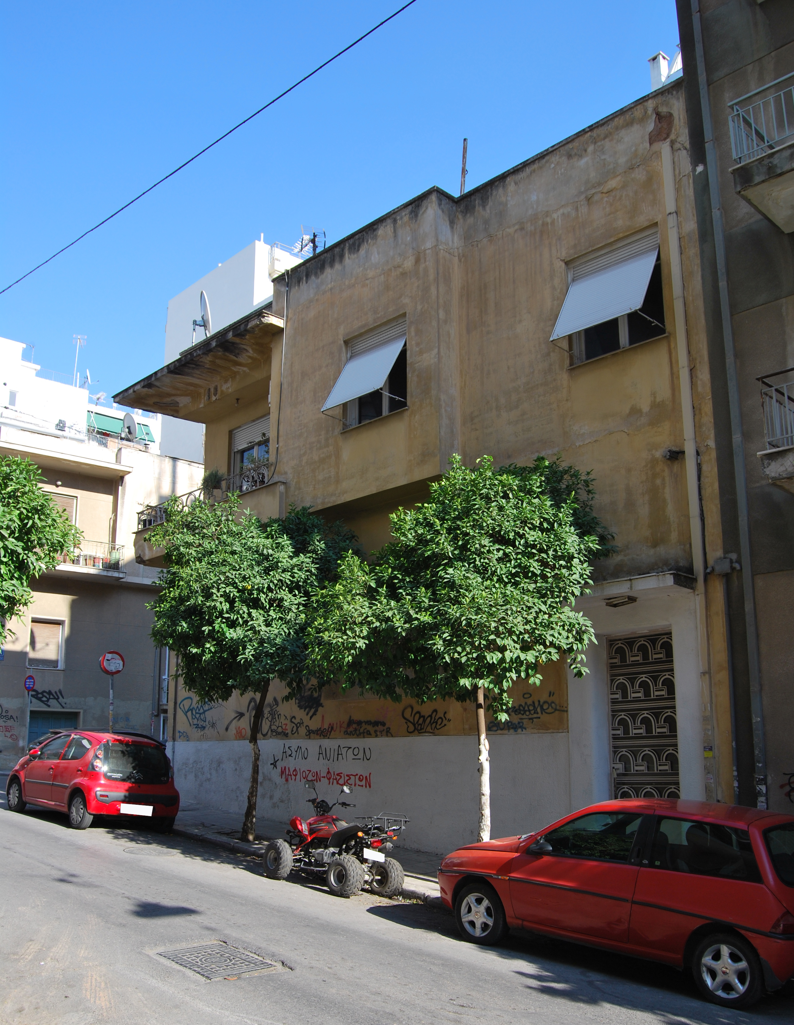 Γενική όψης επί της οδού Λέσβου