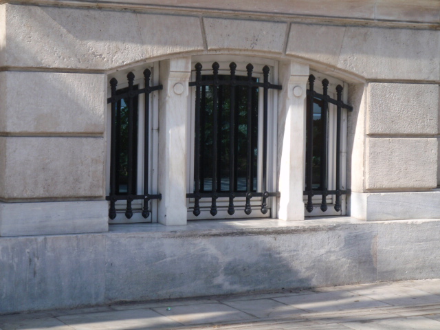 General view of basement window