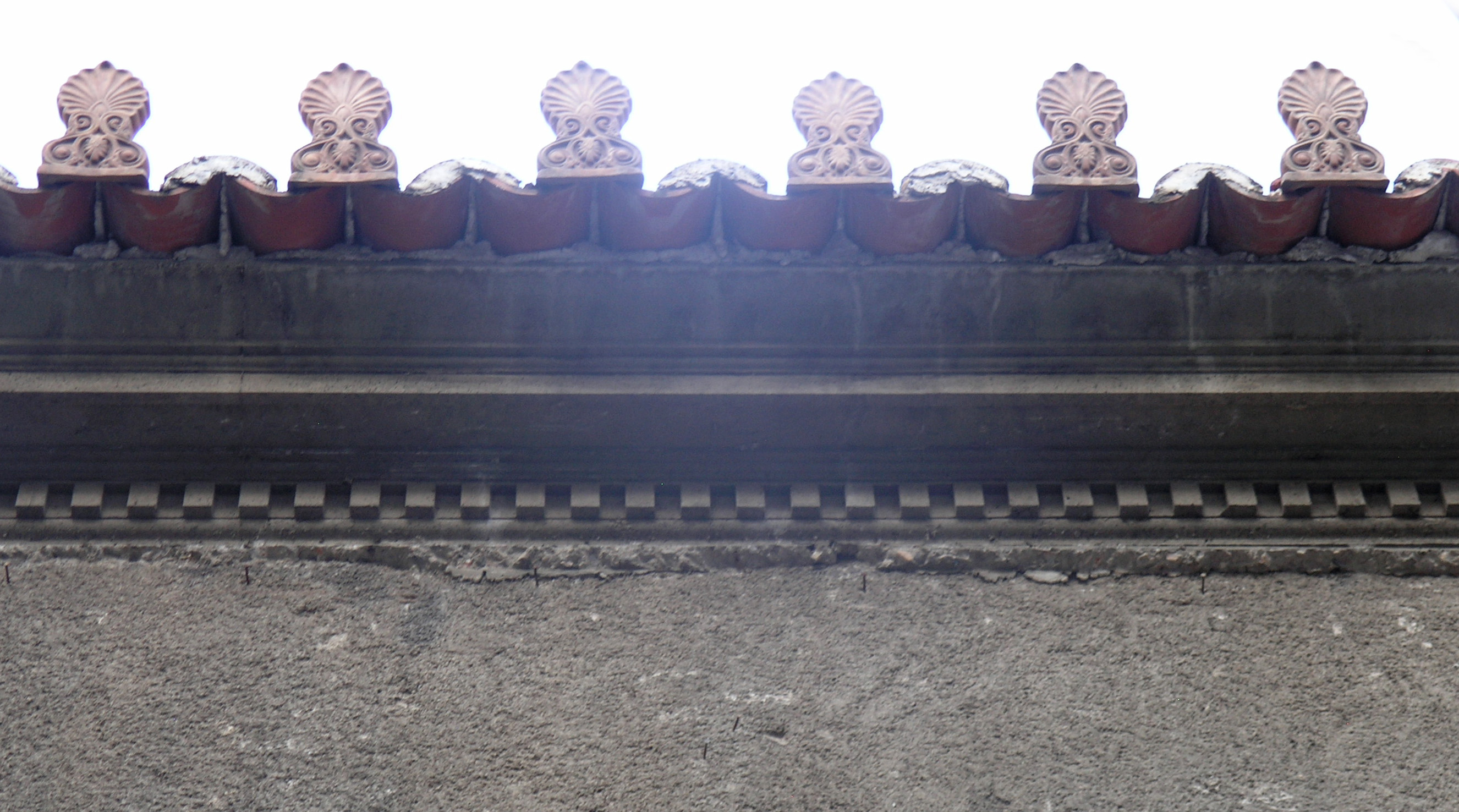 Detail of roof