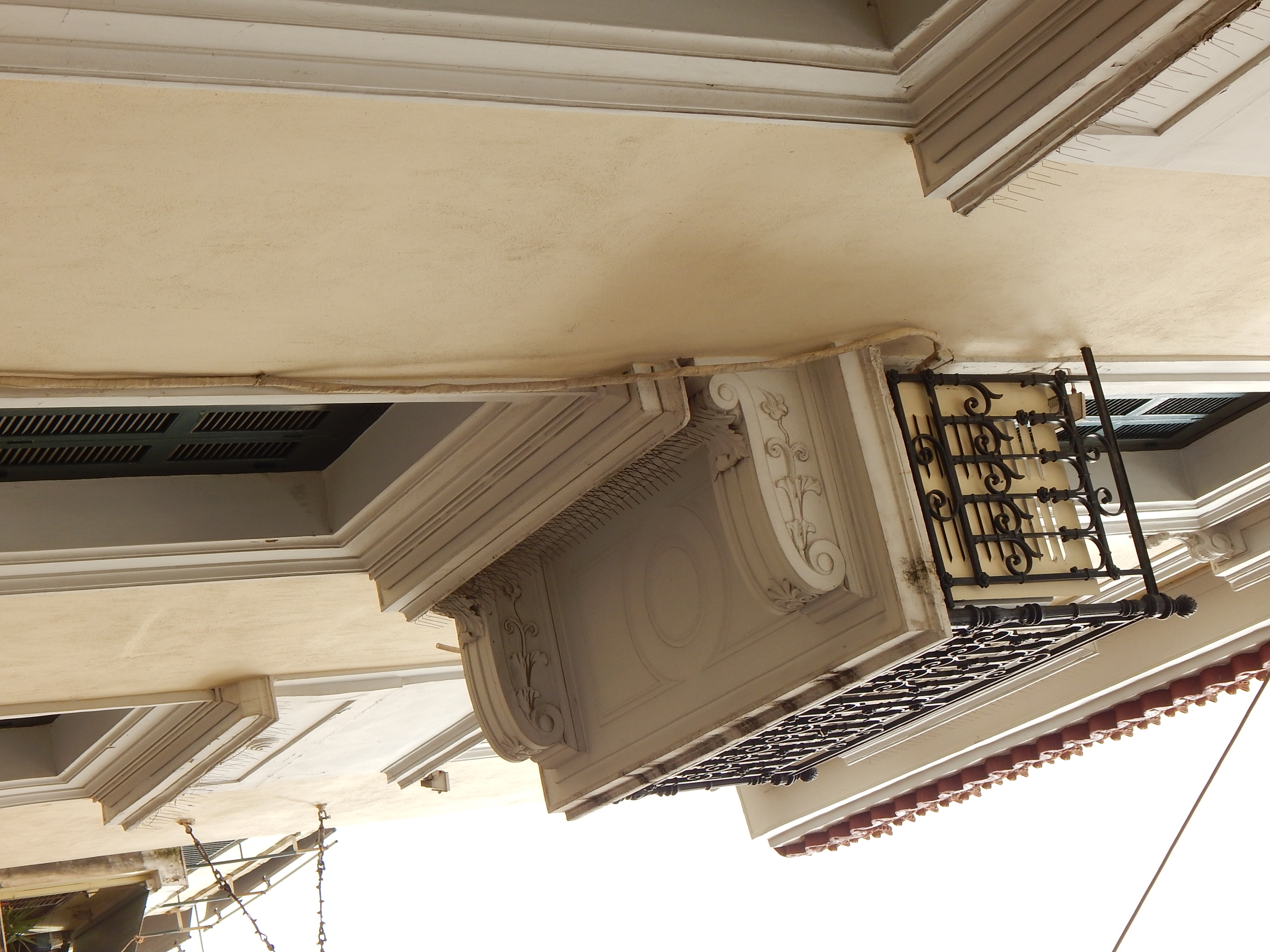Detail of the building