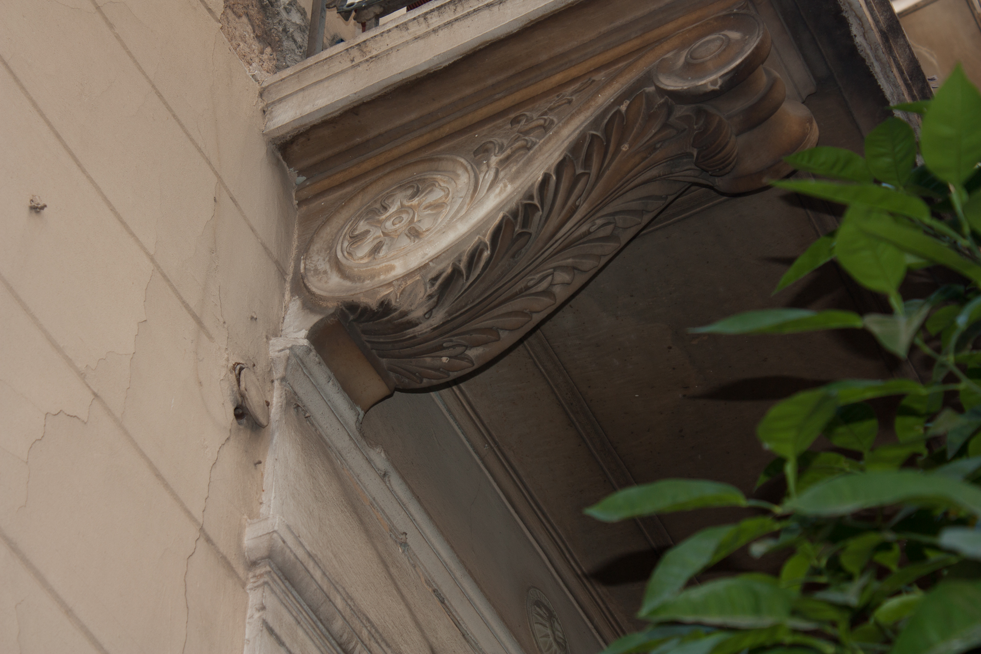 Detail of balcony