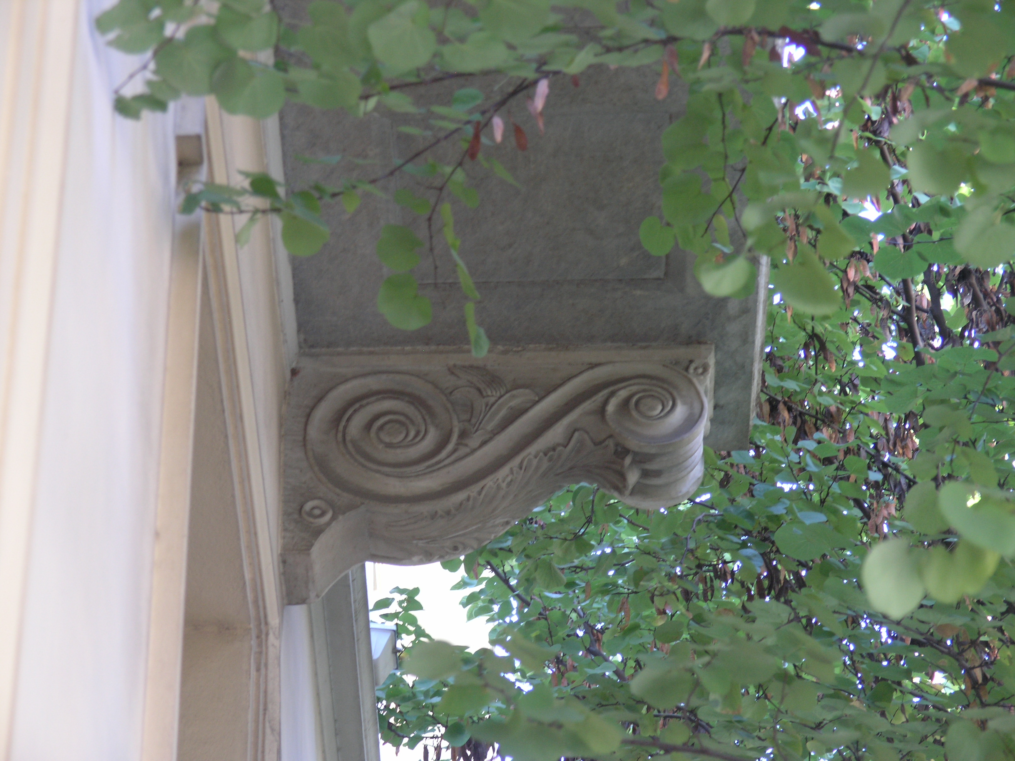 Detail of balcony