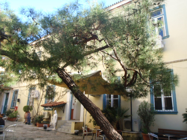 Γενική όψης προς την αυλή
