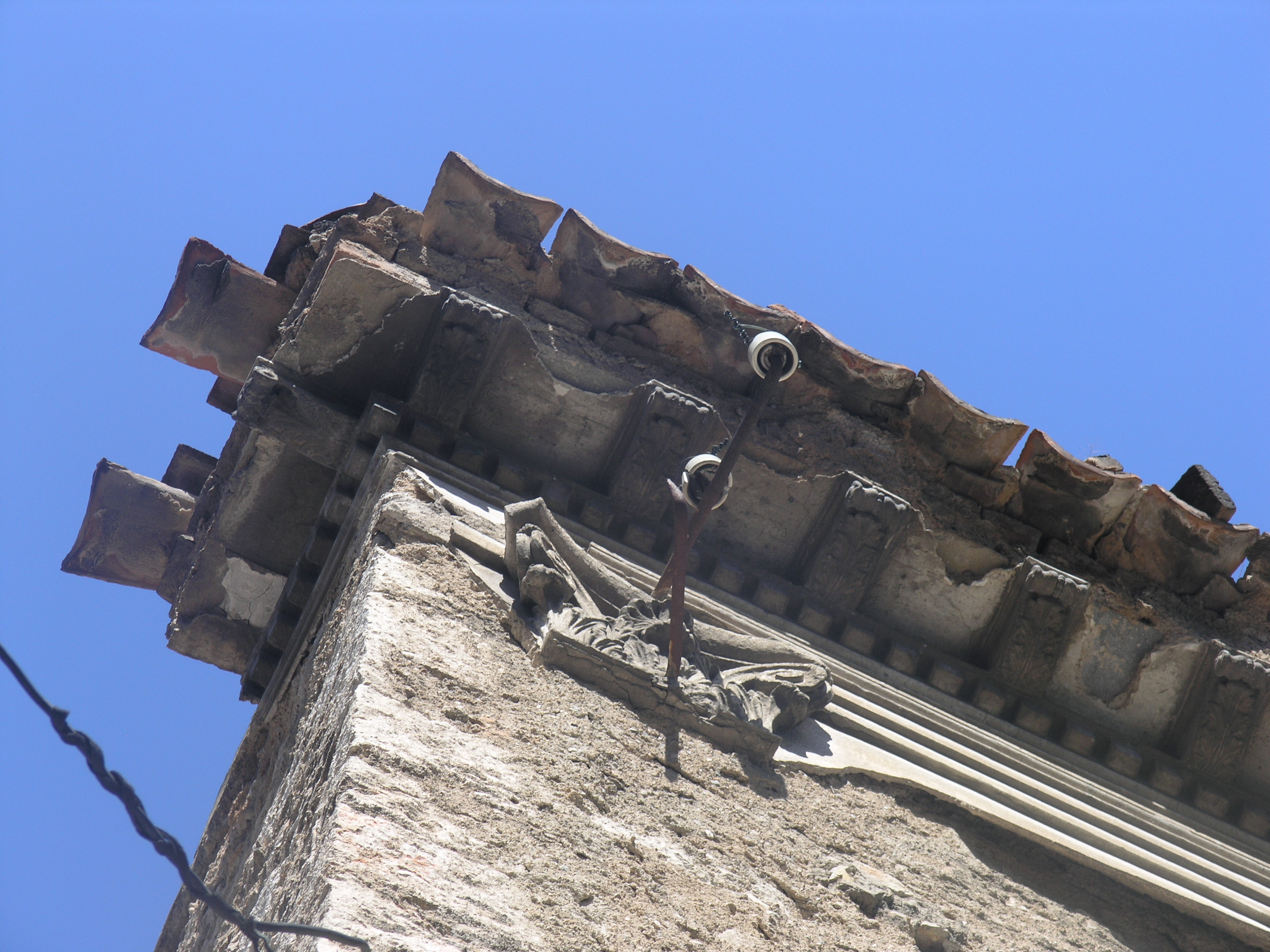 Detail of cornice