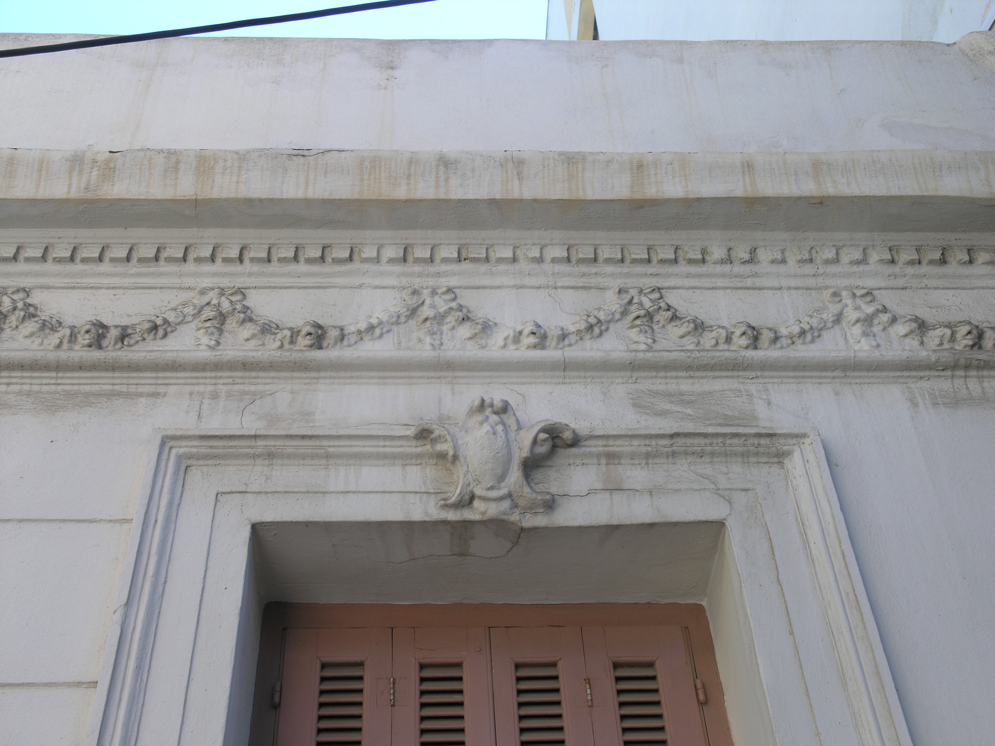 Detail of façade