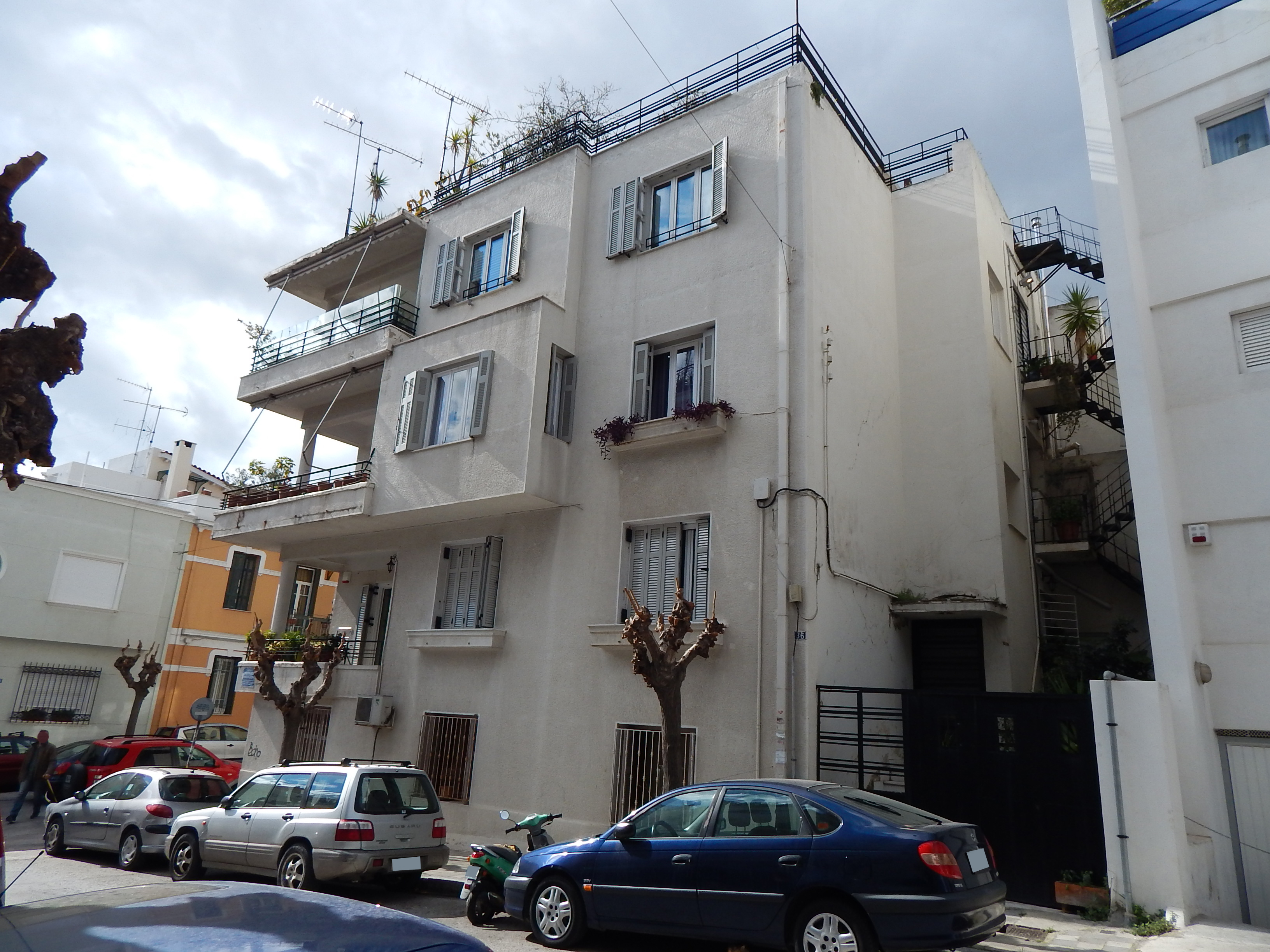 Γενική όψης επί της οδού Προπυλαίων