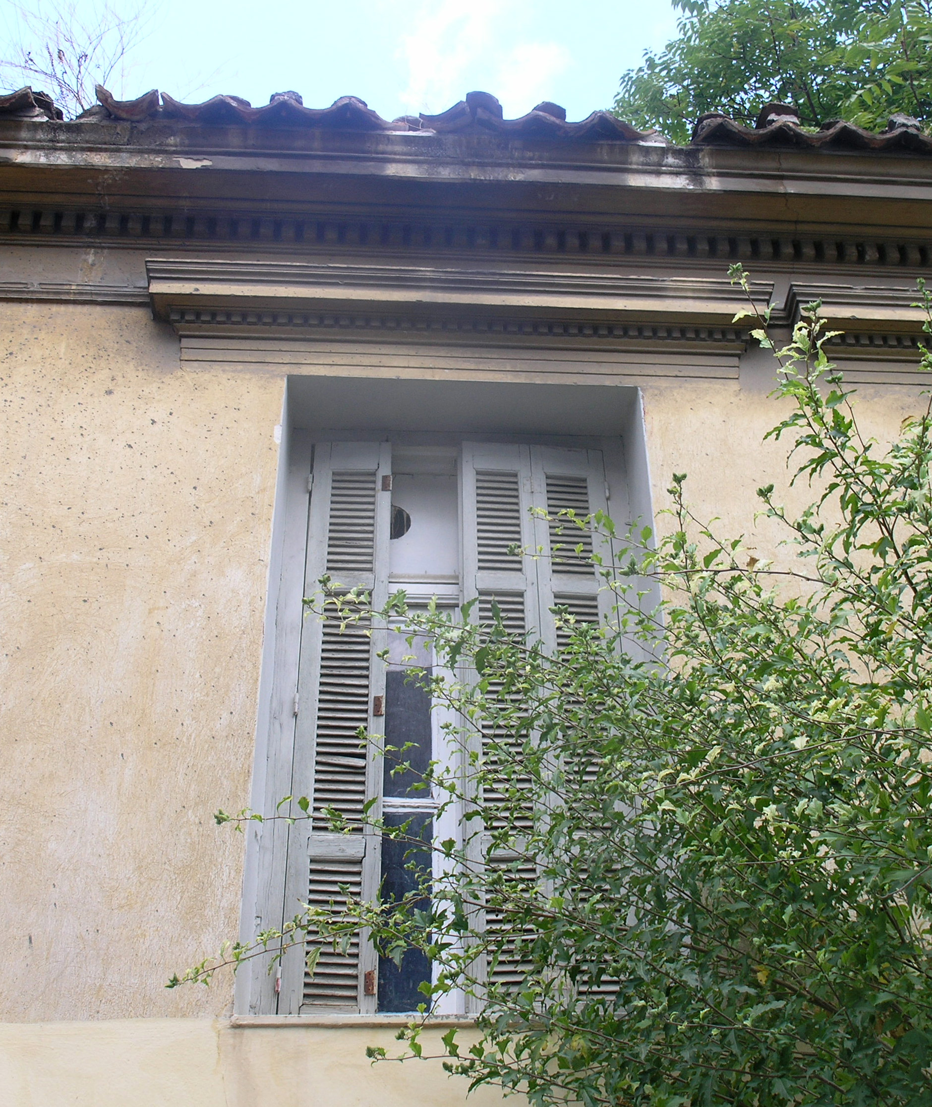 View of the window