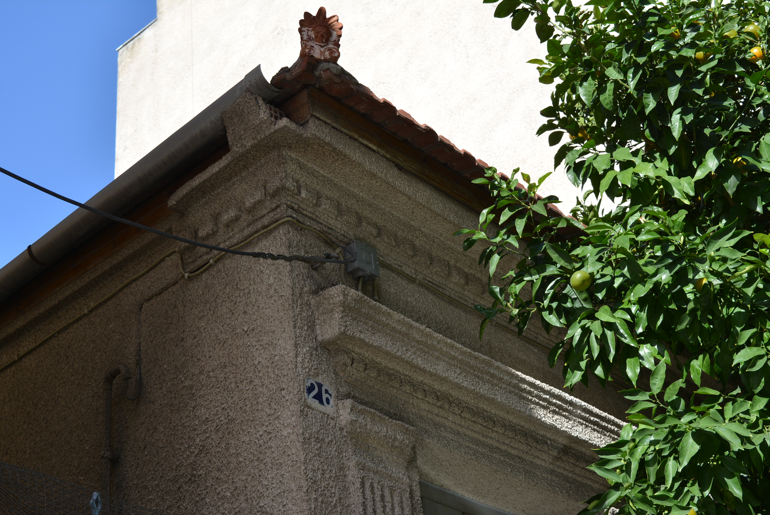 Detail of roof