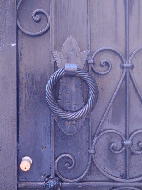 Yard door detail