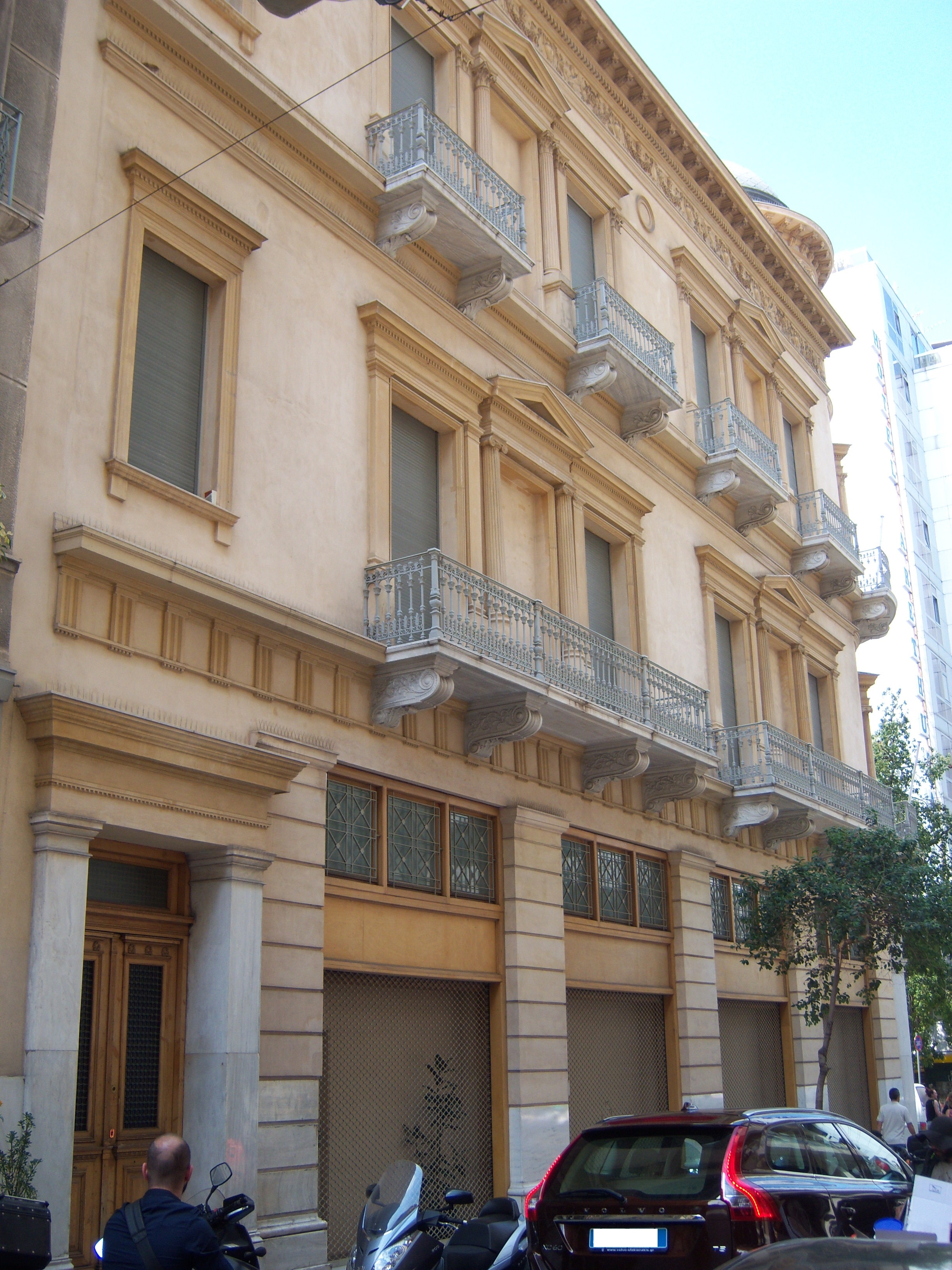 General view on Nikis street (2015)