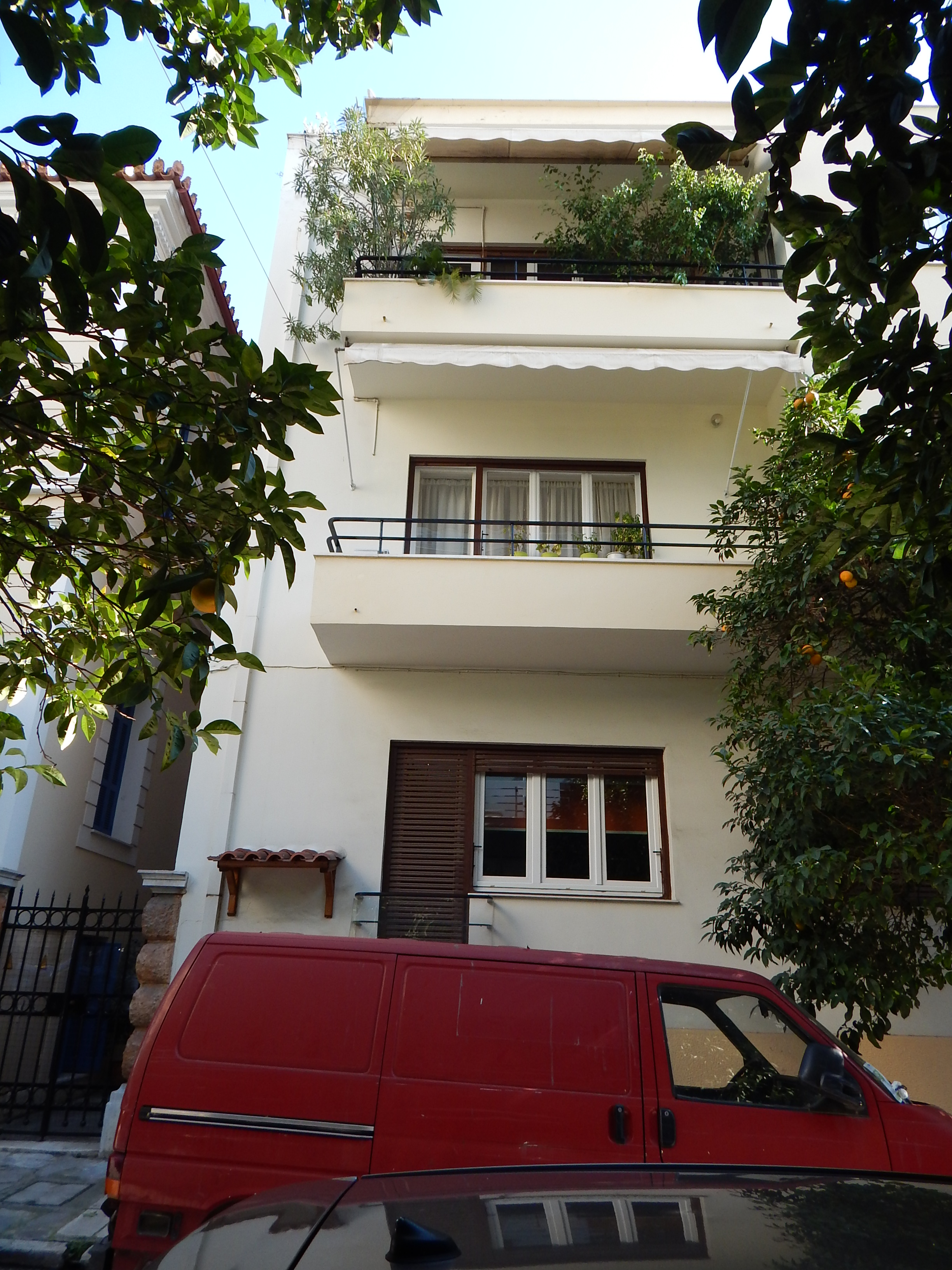 View of the main facade