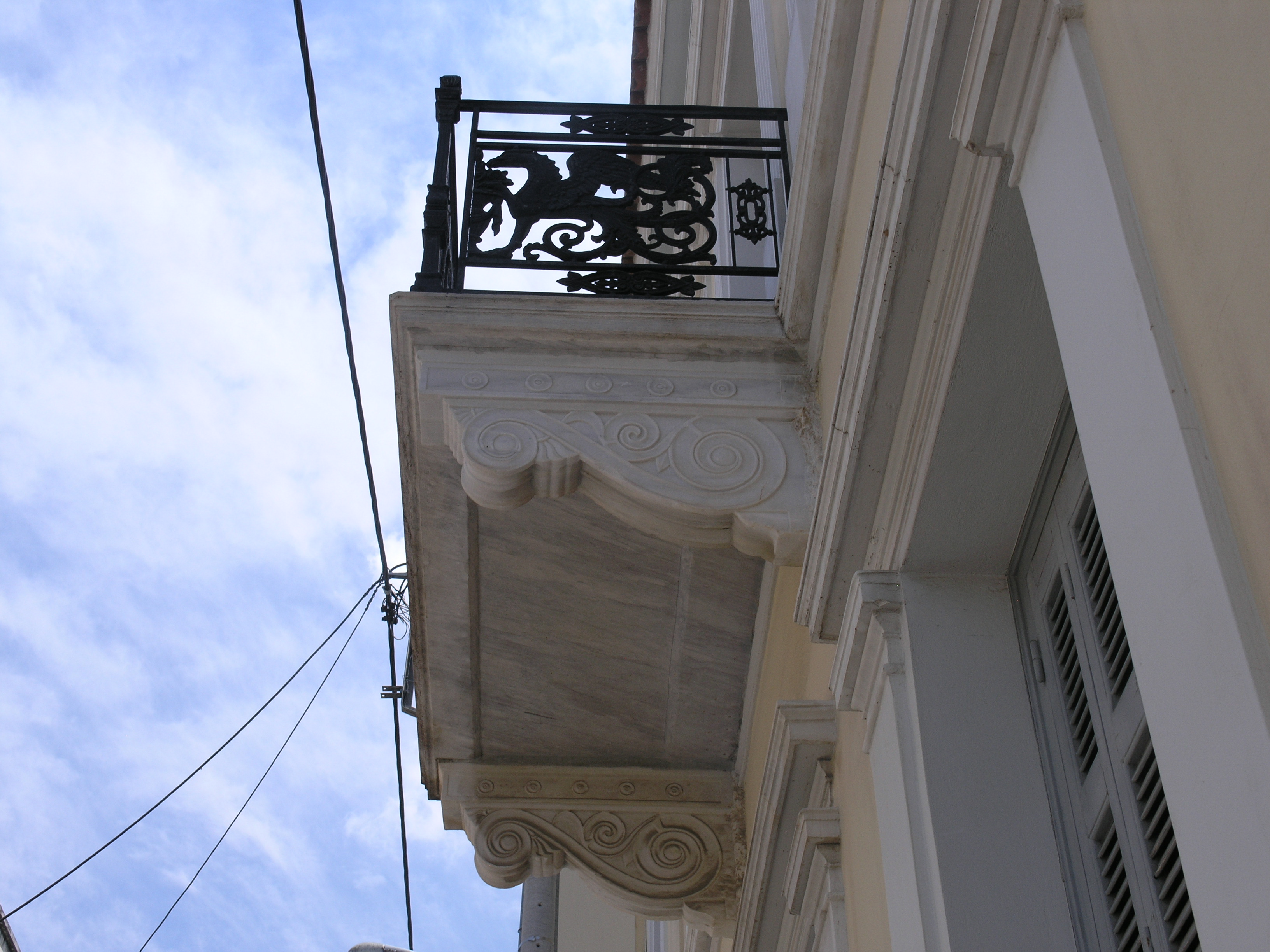 Detail of balcony