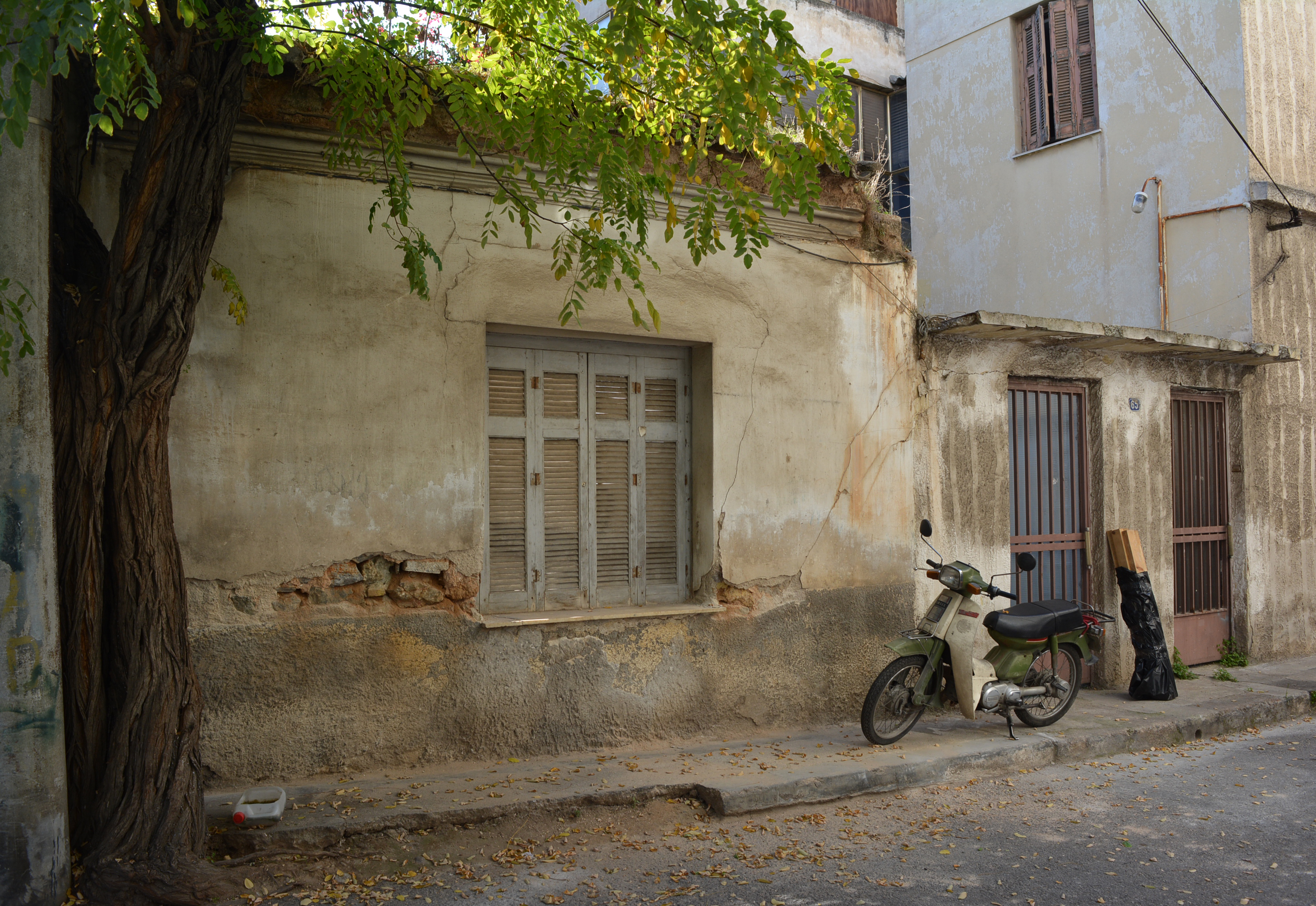 View of the main façade